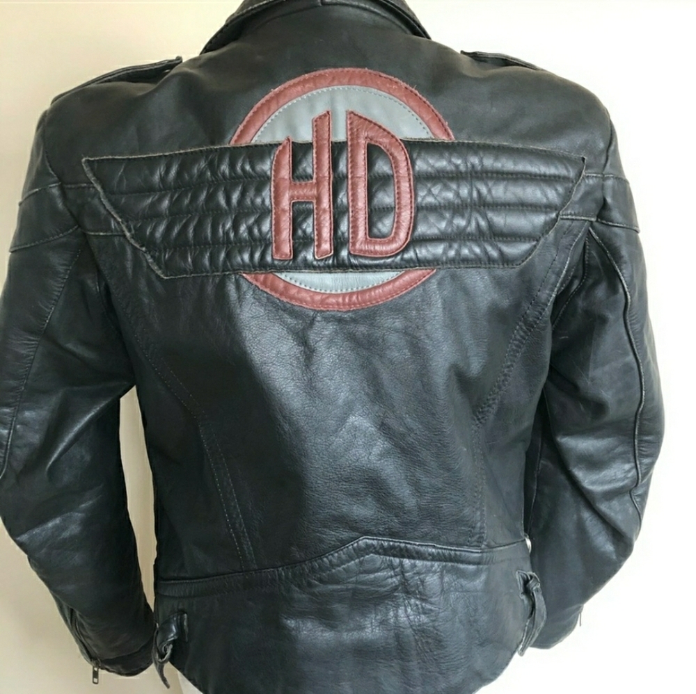 Very Very Rare Vintage Leather Harley Jacket